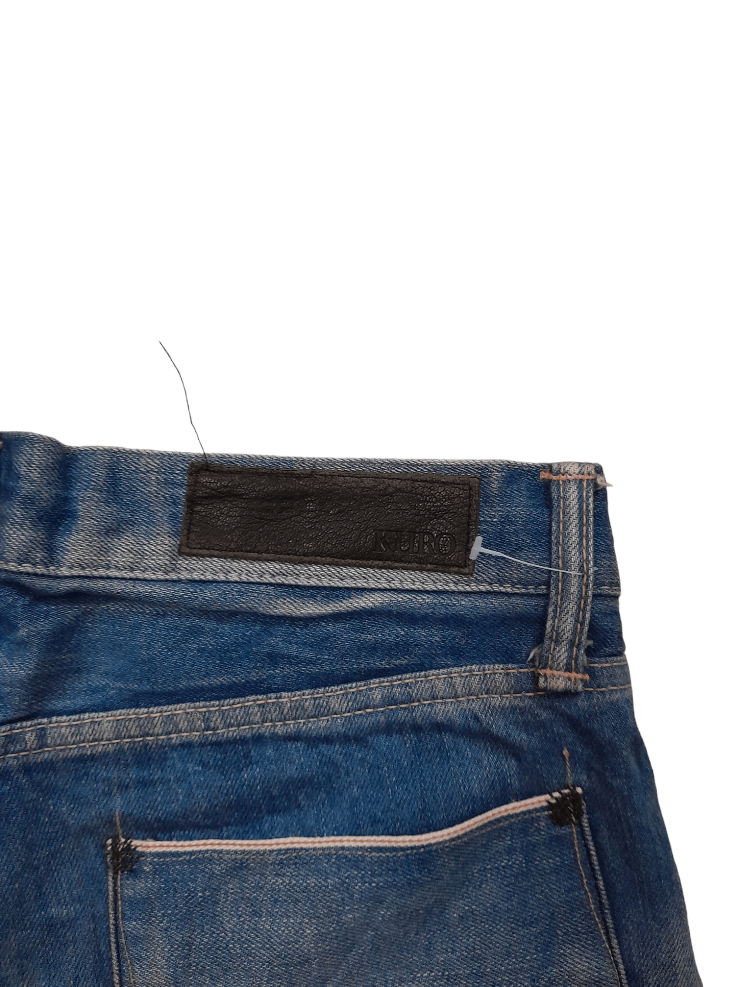 KURO KURO Selvedge Denim Japan Designer Yusuke Yatsuhashi (E676) Size US 31 - 4 Thumbnail