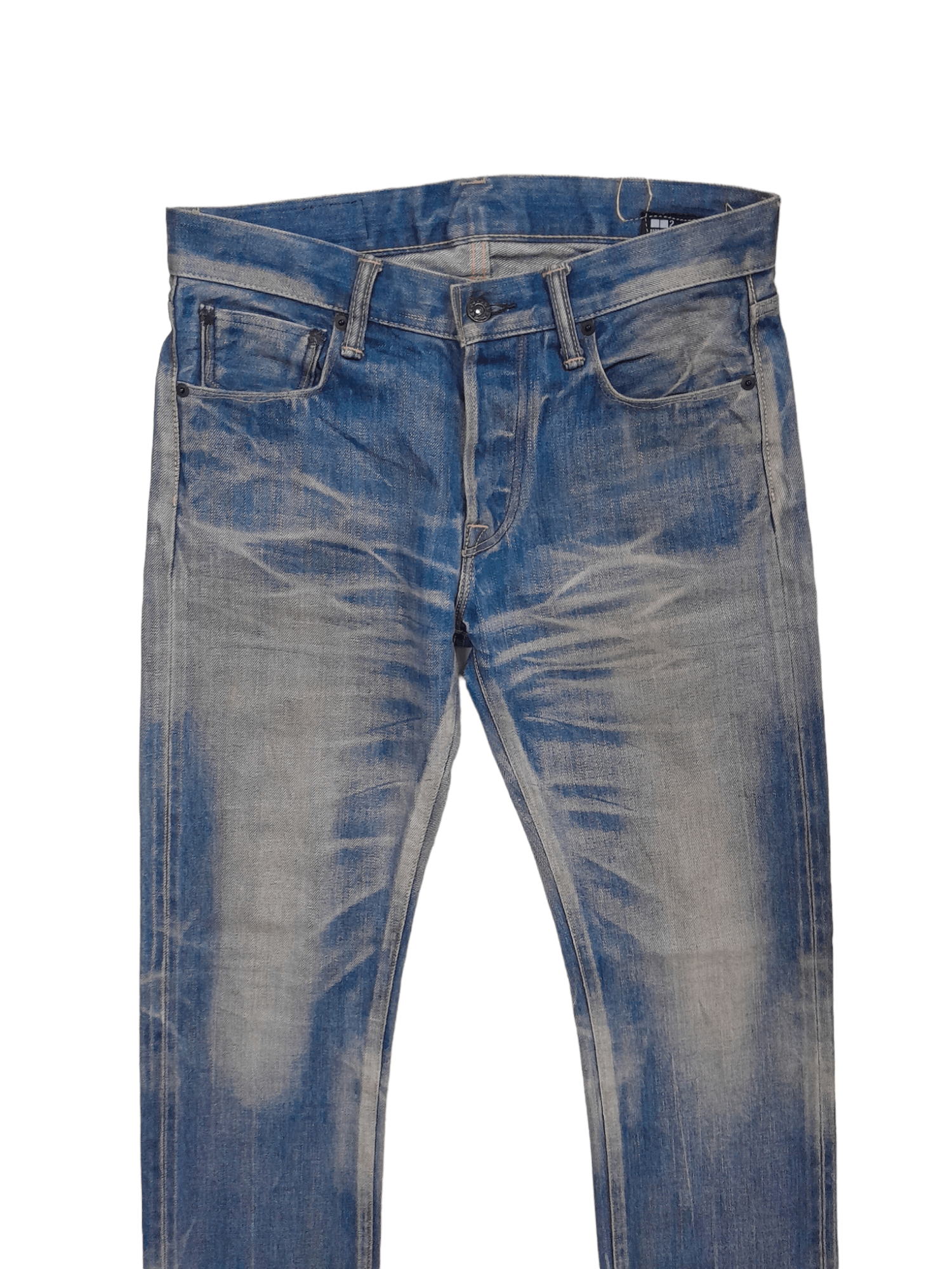 KURO KURO Selvedge Denim Japan Designer Yusuke Yatsuhashi (E676) Size US 31 - 7 Thumbnail