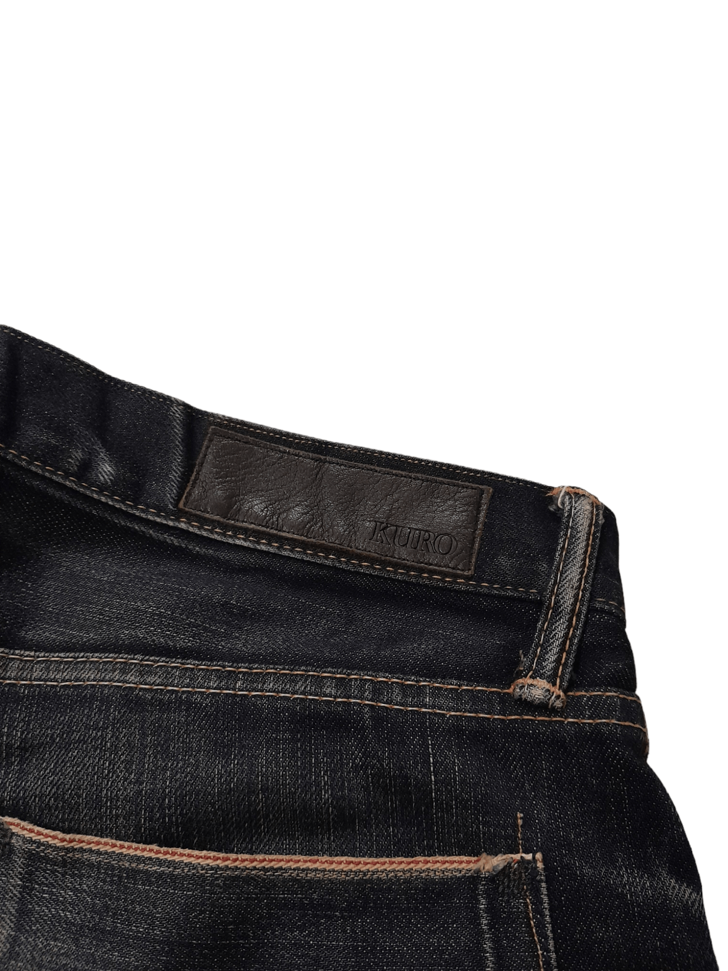 Designer KURO Selvedge Denim Japan Designer Yusuke Yatsuhashi (E677) Size US 32 / EU 48 - 9 Thumbnail