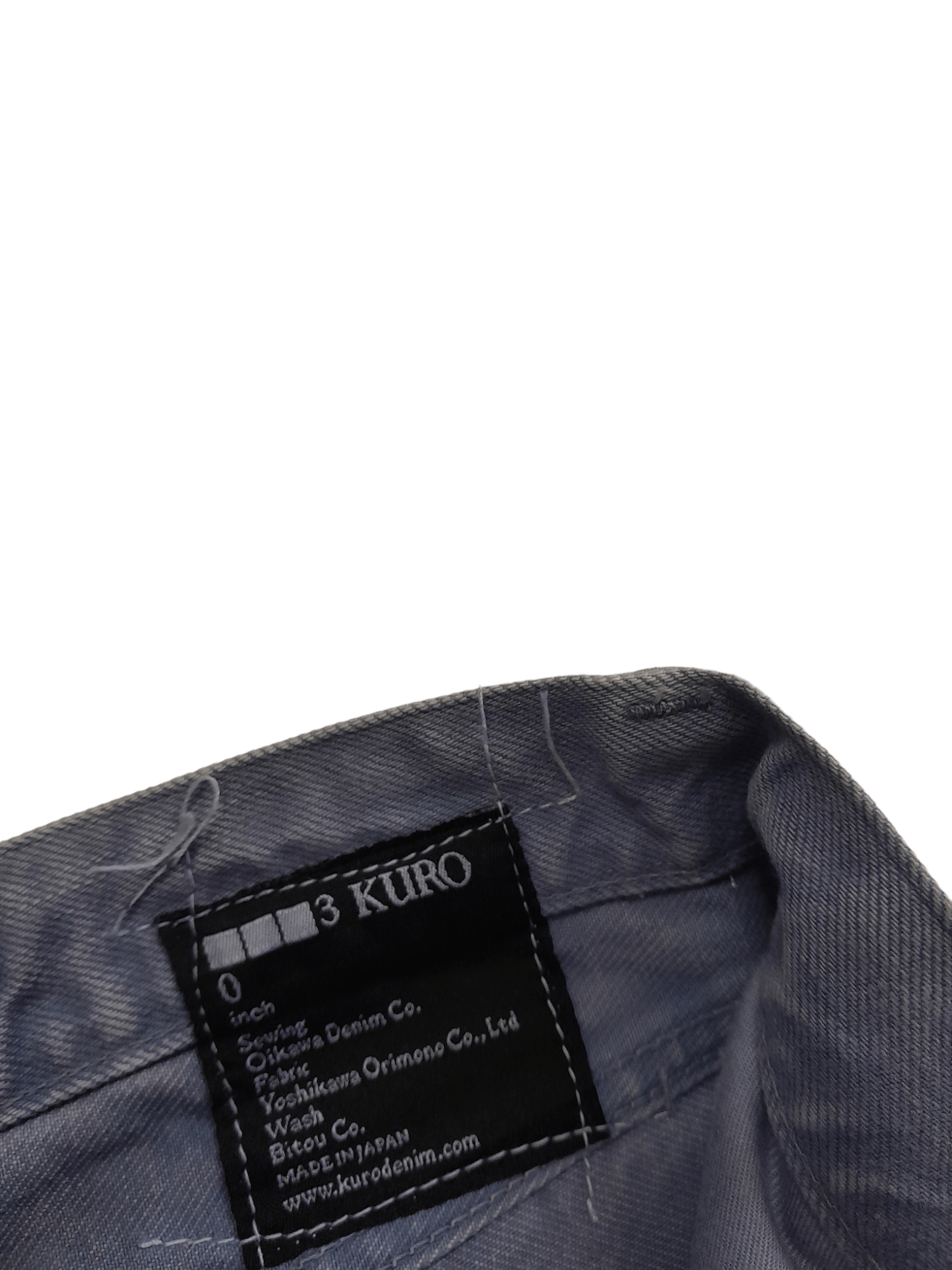 Designer × KURO KURO Selvedge Denim Japan Designer Yusuke Yatsuhashi (E678) Size US 32 / EU 48 - 8 Thumbnail