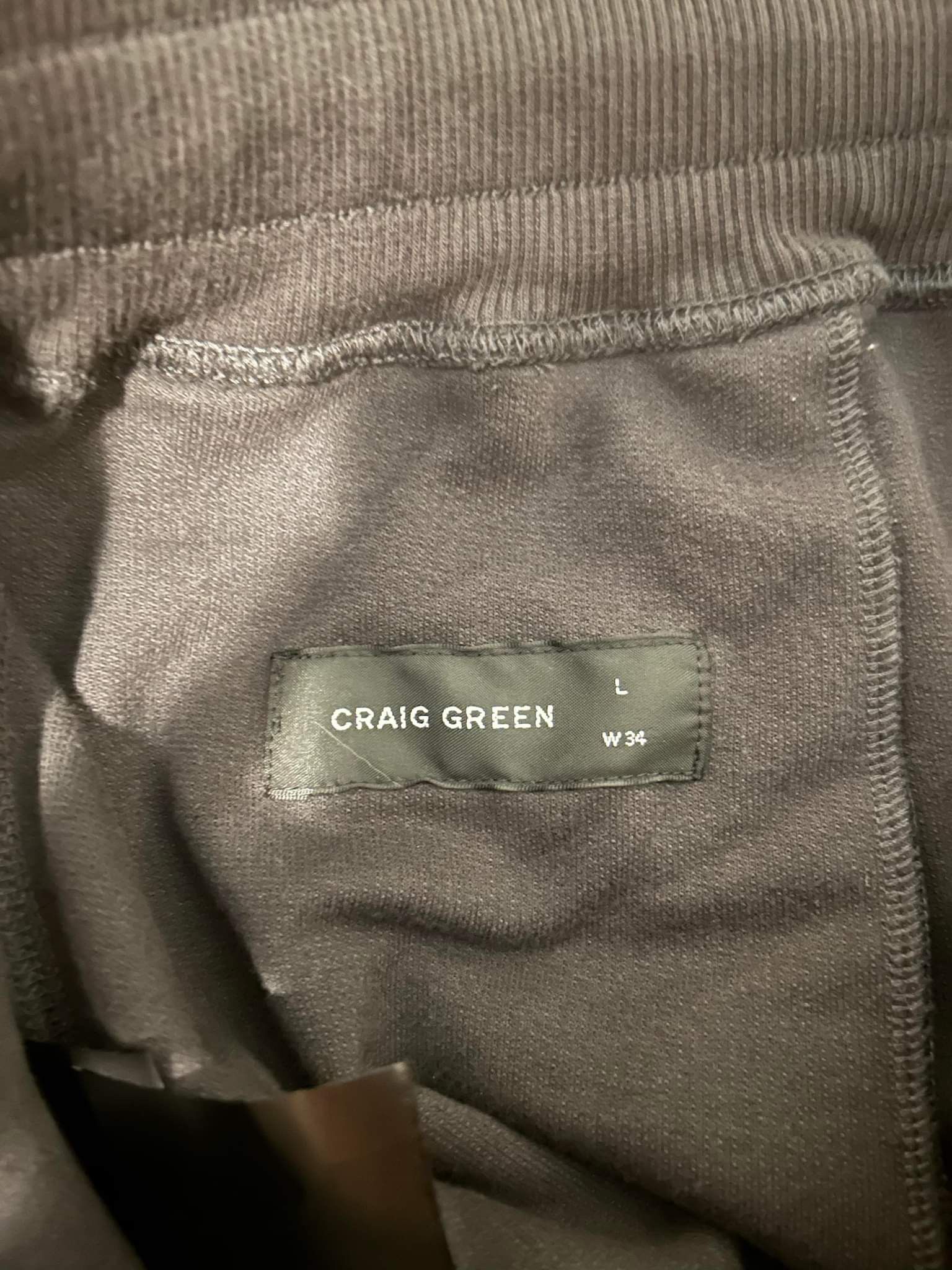Craig Green dark grey sweatpants Size US 34 / EU 50 - 3 Thumbnail