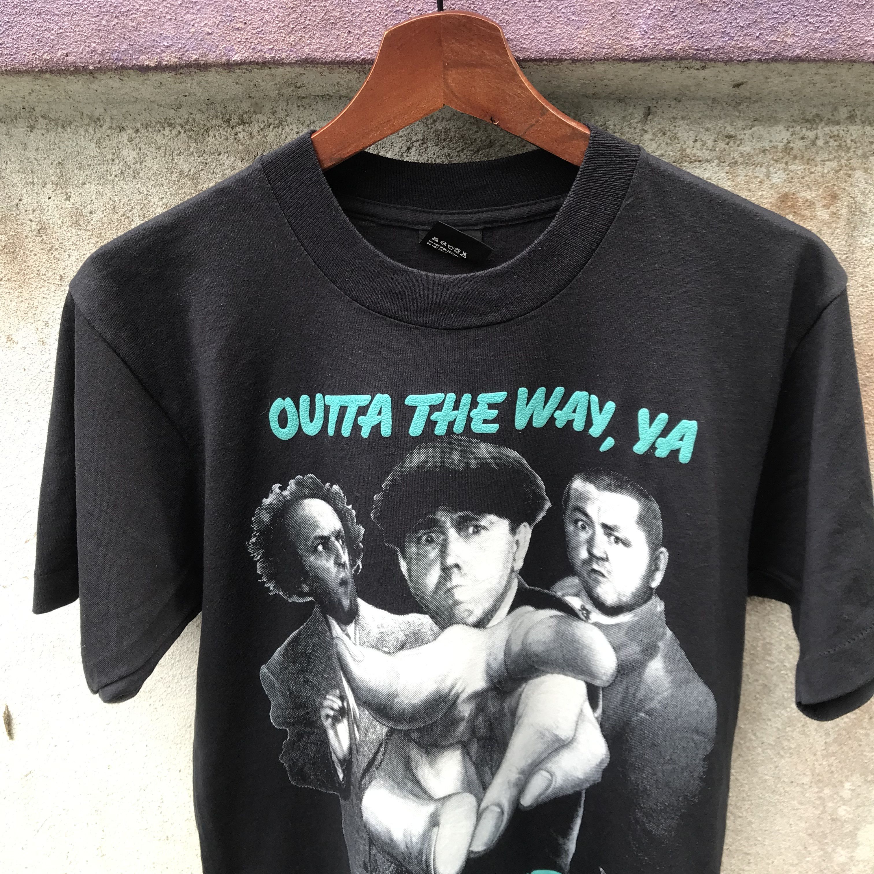 Vintage Vintage 1988 The Three Stooges rarely pieces Size US M / EU 48-50 / 2 - 2 Thumbnail