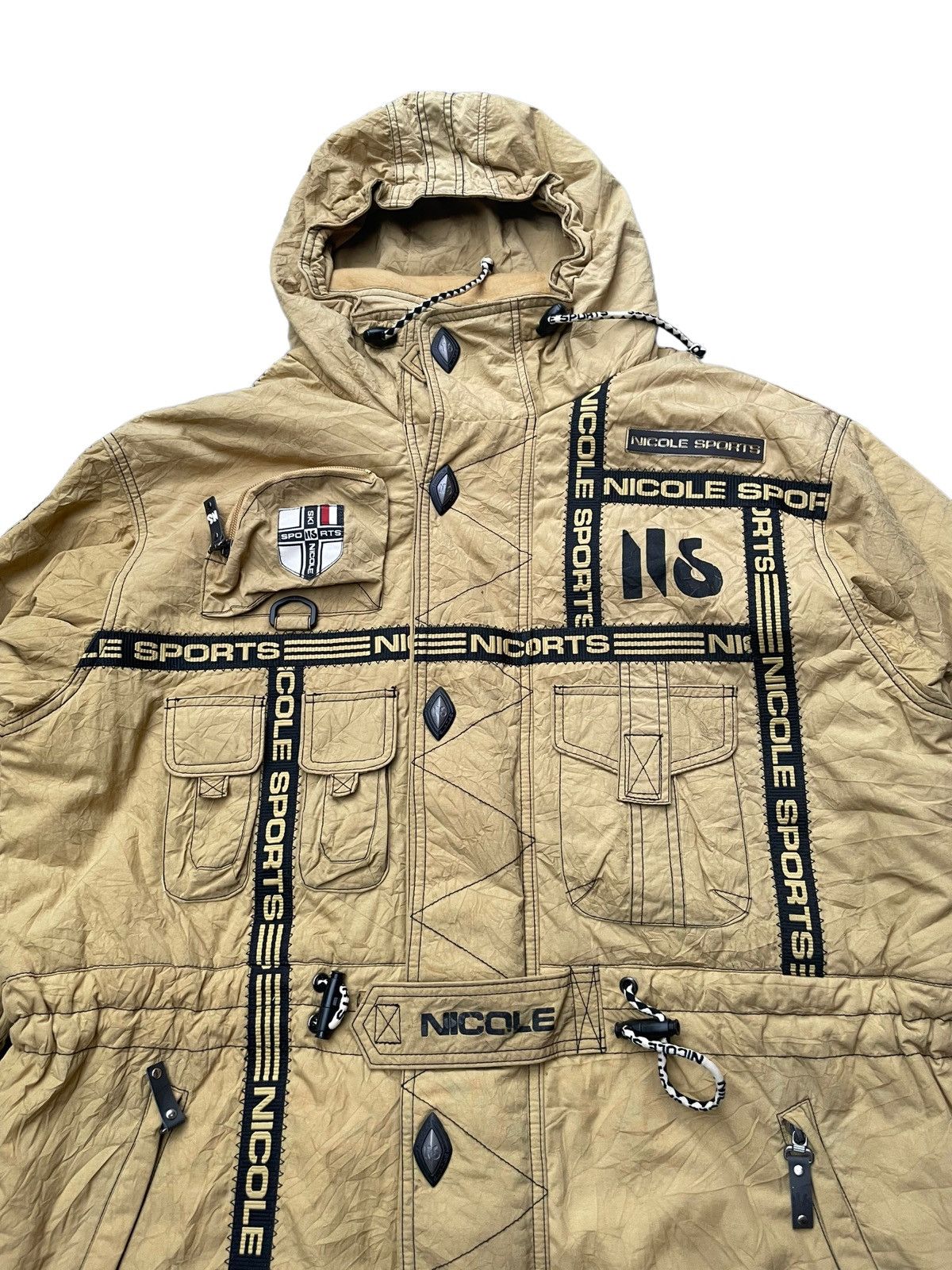 Nicole Club Vintage Nicole Sports Ski Team Jacket Size US L / EU 52-54 / 3 - 3 Thumbnail