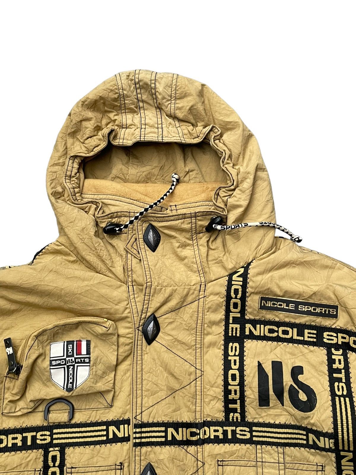 Nicole Club Vintage Nicole Sports Ski Team Jacket Size US L / EU 52-54 / 3 - 6 Thumbnail