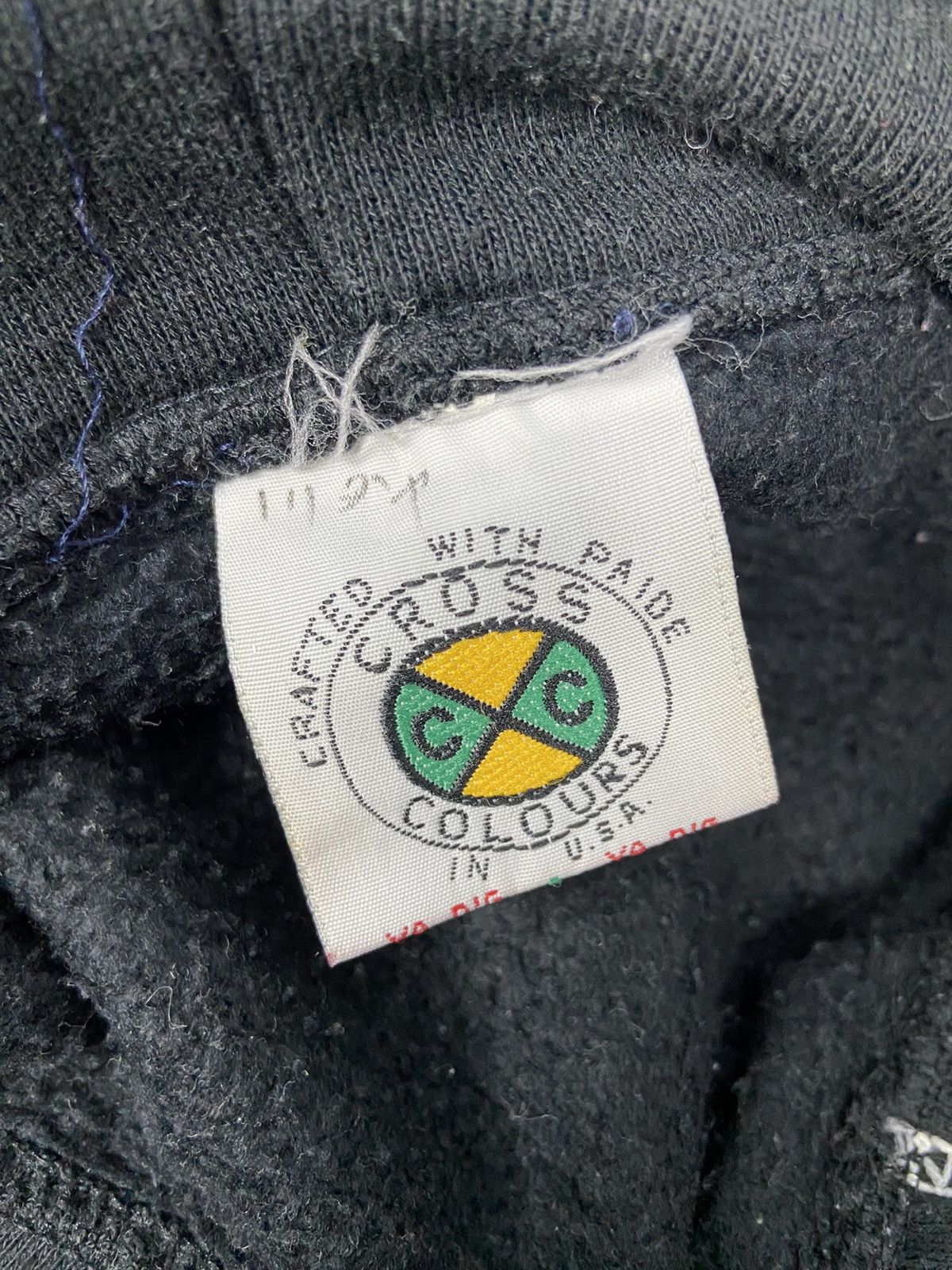Cross Colours × Rap Tees × Vintage Vintage 90s Cross Colours Hiphop Raptees Streetwear Hoodie Size US XL / EU 56 / 4 - 10 Thumbnail