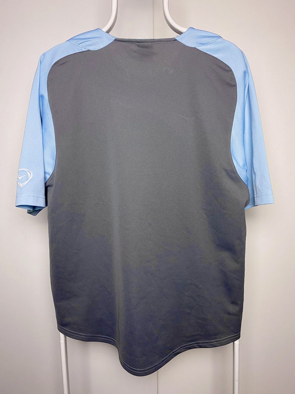 Nike × Vintage Nike TN t-shirt vintage baby blue grey tuned 2000s Size US L / EU 52-54 / 3 - 7 Thumbnail