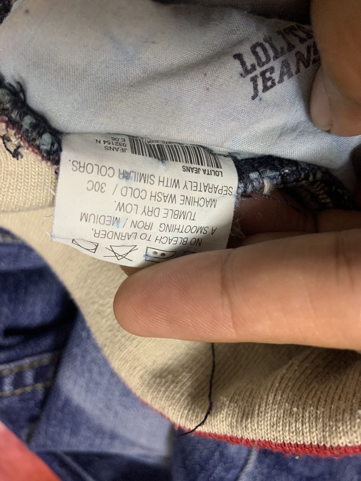 Hysteric Glamour × Japanese Brand × Tornado Mart Yoshimoto Nara Lolita Love Embroidery Straight Denim Size US 32 / EU 48 - 6 Thumbnail