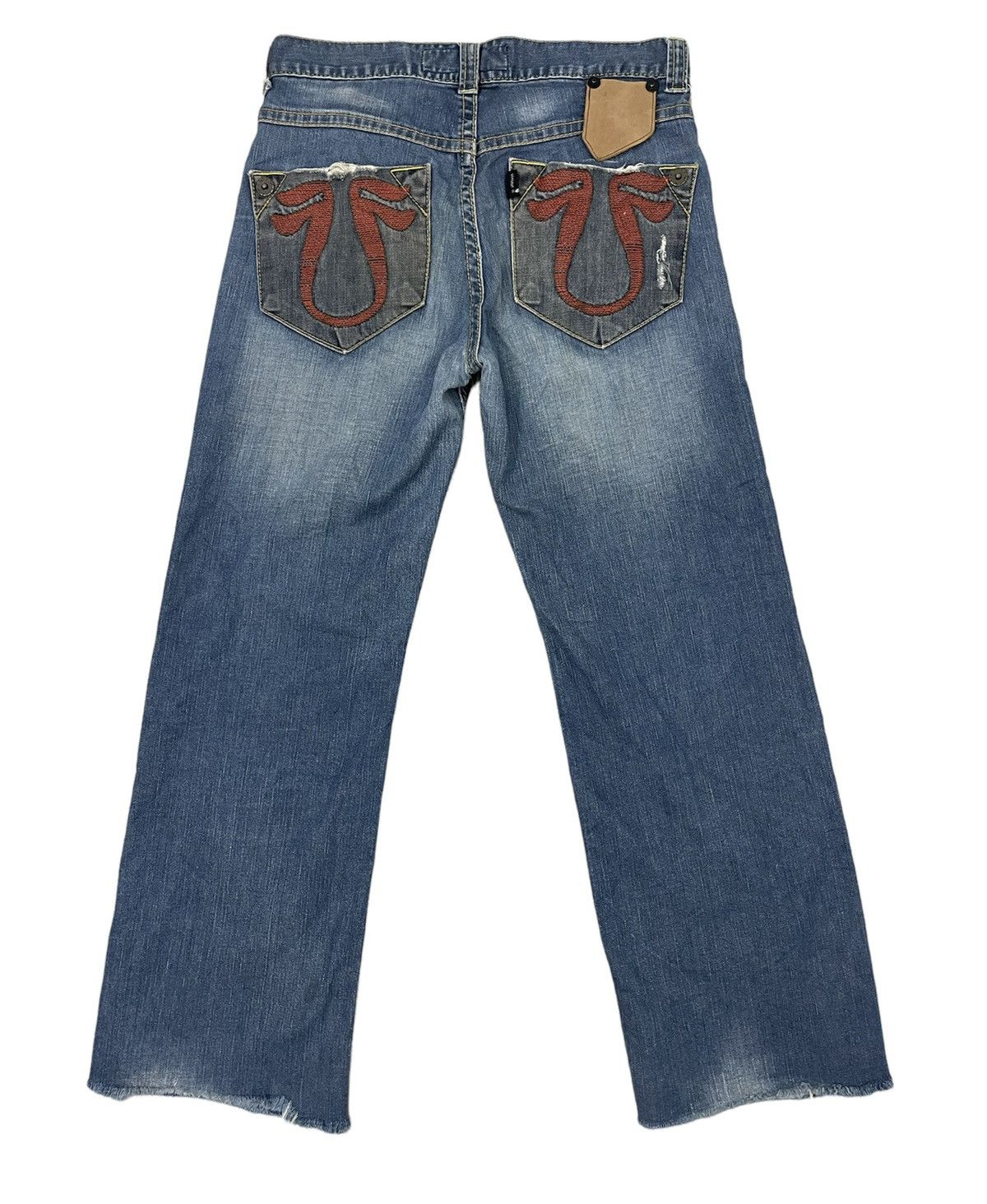 A.V.H Cotton Farm Denim Tribal Pattern Embroidery