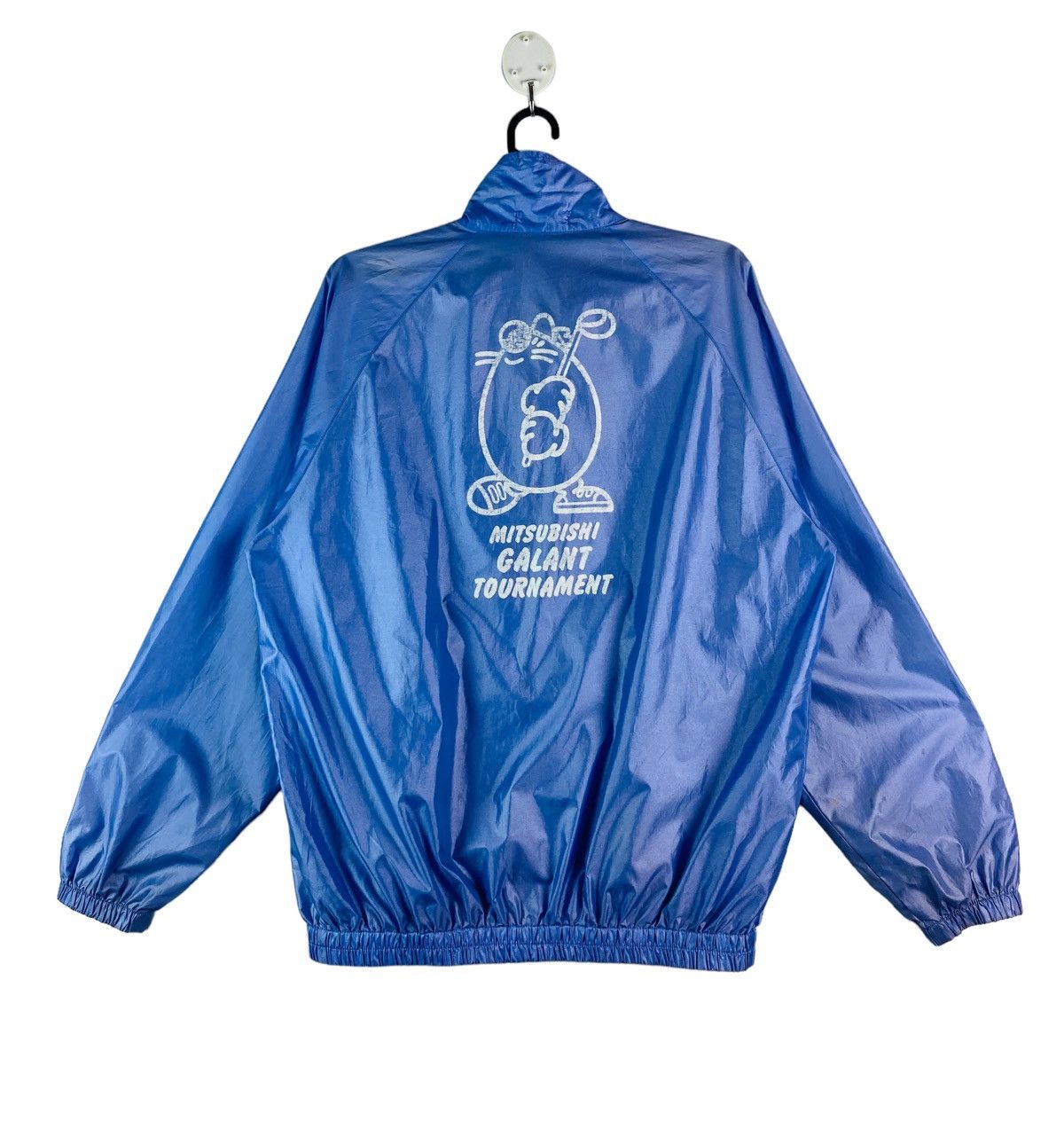image of Gear For Sports x Racing VTG 90's Mitsubishi Galant Tournament Racing Jacket in Blue (Size Large)