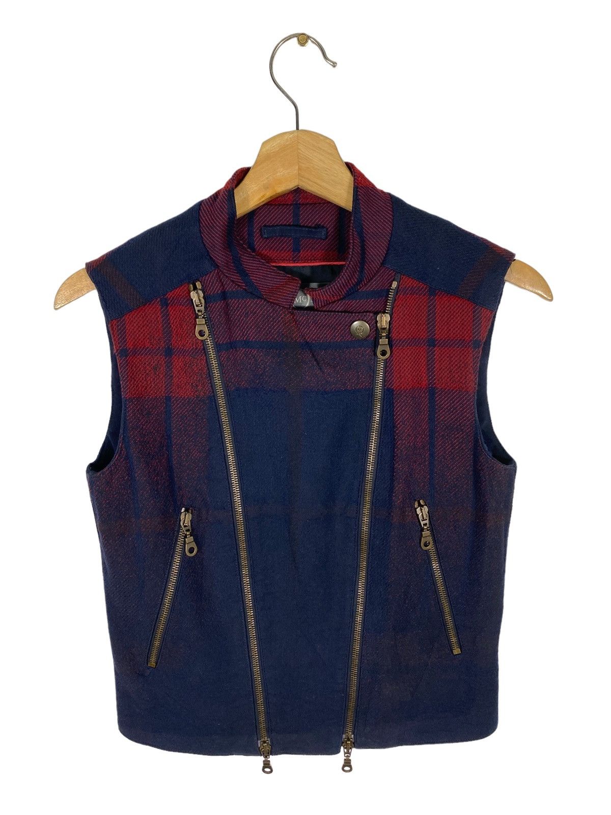 Alexander McQueen 'Bow Knot' Biker Vest | Grailed