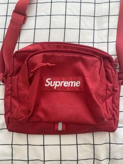 🔥BRAND NEW Supreme Shoulder Bag Red SS19 Cordura Fabric 100% AUTHENTIC  SOLD OUT