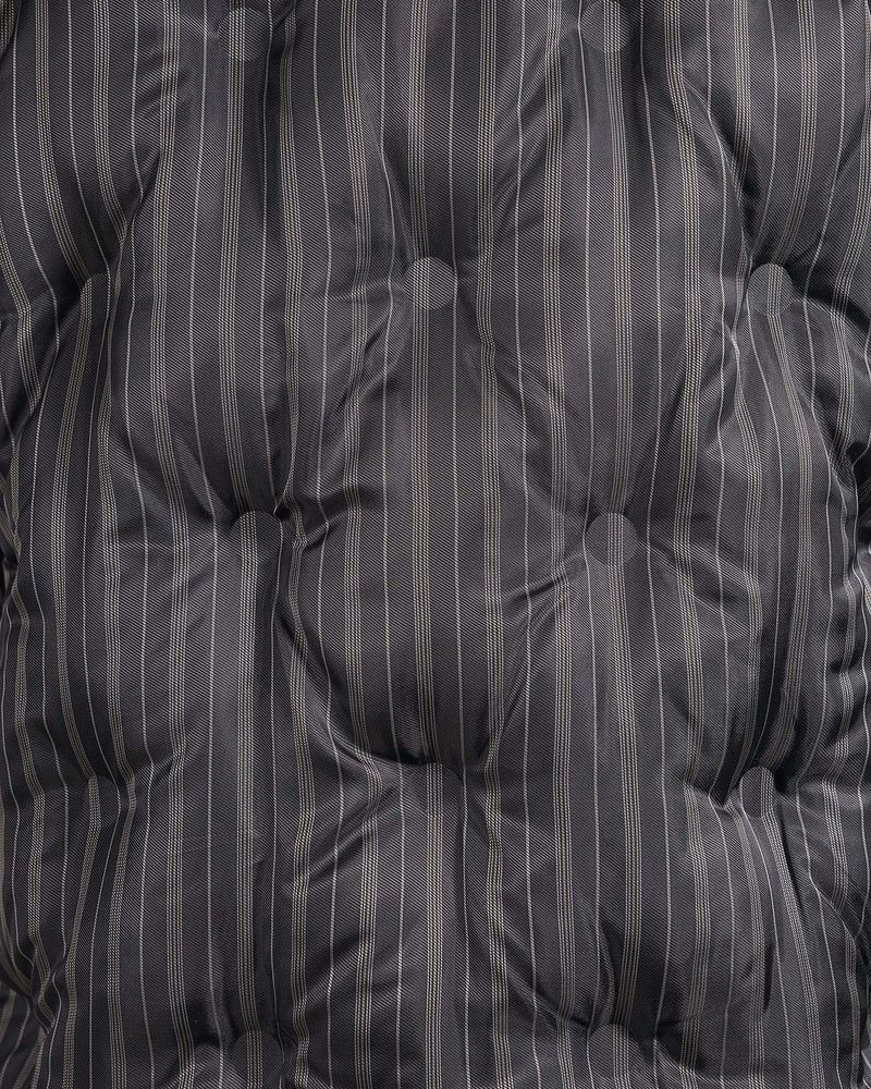 Maison Margiela Maison Margiela Four-Stitch Striped Puffer Jacket in Black Size US XL / EU 56 / 4 - 2 Thumbnail