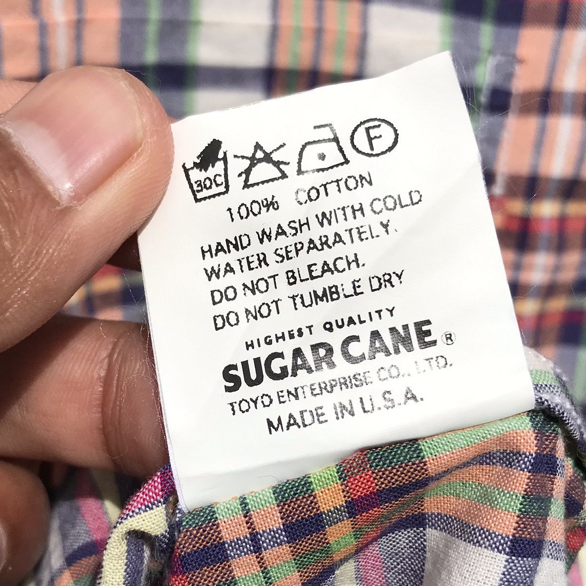 Sugar Cane Sugarcane Toyo Enterprise Checkered Shirt Sugar Cane Japan Size US S / EU 44-46 / 1 - 9 Thumbnail