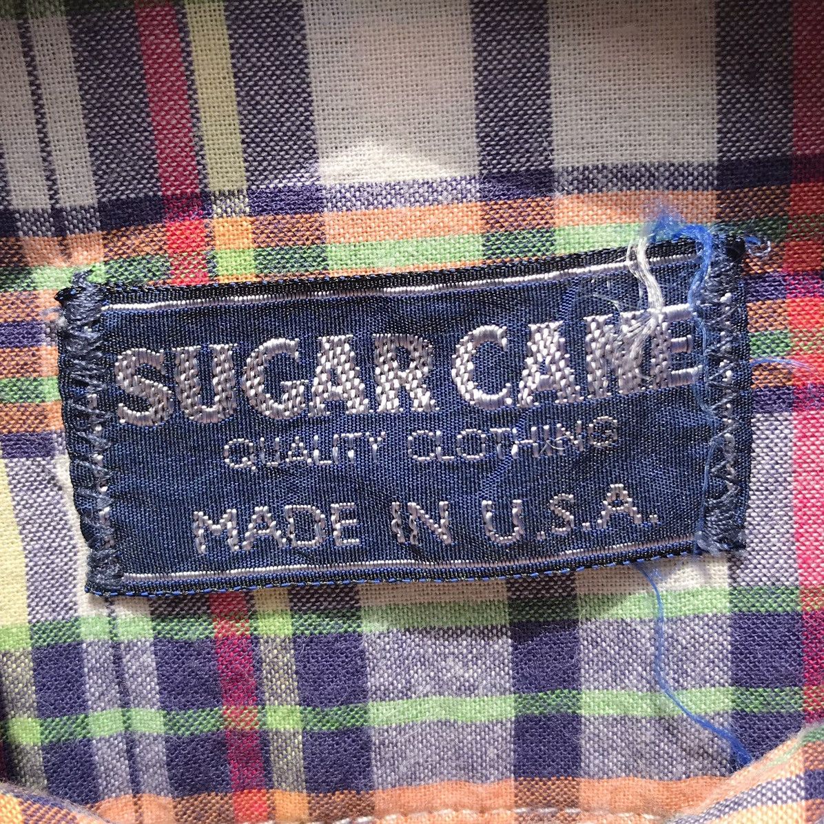 Sugar Cane Sugarcane Toyo Enterprise Checkered Shirt Sugar Cane Japan Size US S / EU 44-46 / 1 - 8 Thumbnail