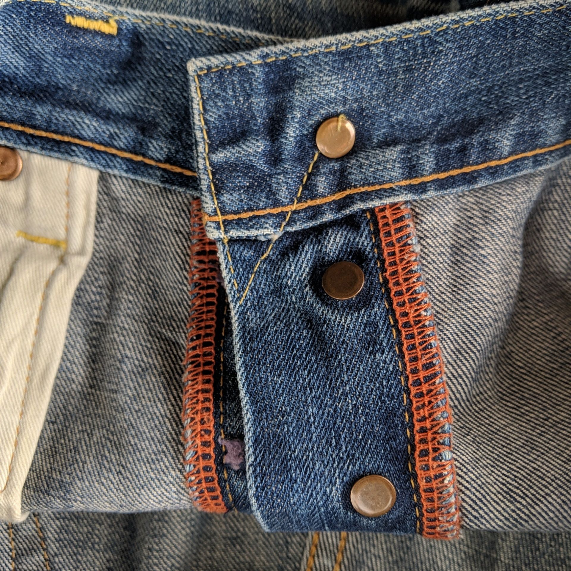 Japanese Brand W34🔥Vintage Polo Ralph Distressed Faded Denim Jeans Pants Size US 34 / EU 50 - 7 Thumbnail