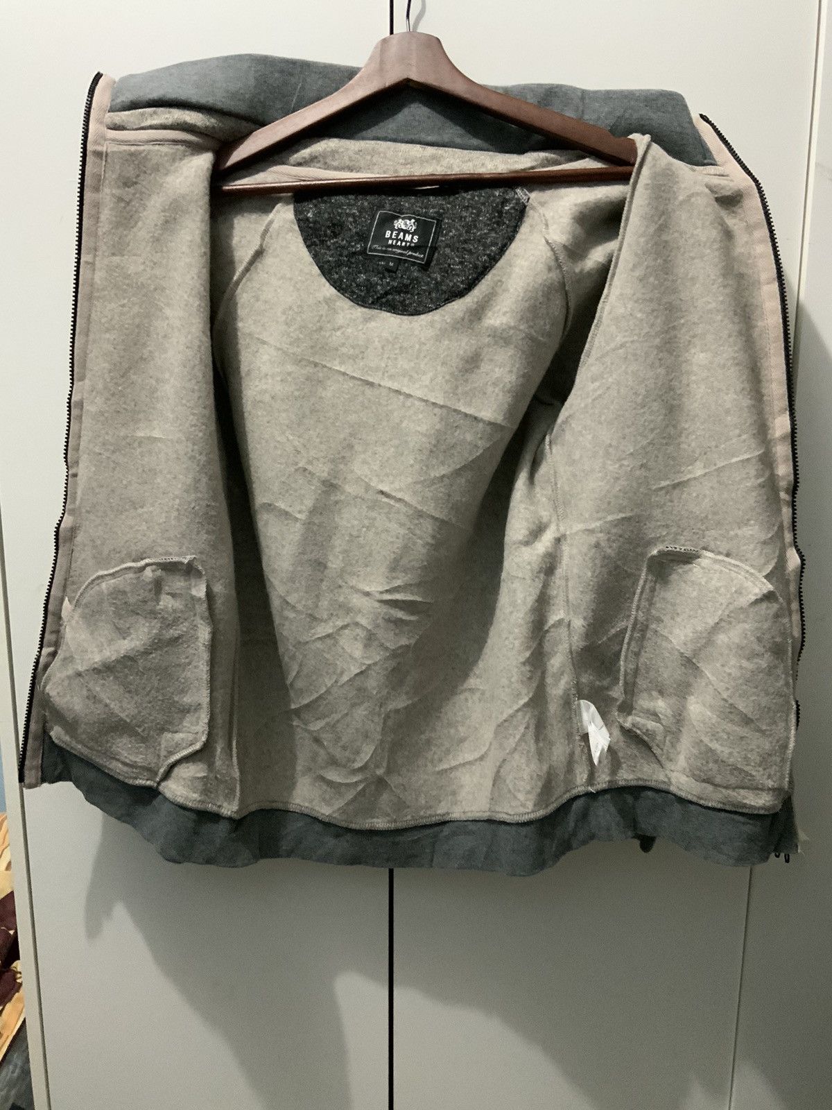 Beams Plus Beams Heart Pocket Zip Jacket Hoodie Size US M / EU 48-50 / 2 - 10 Thumbnail