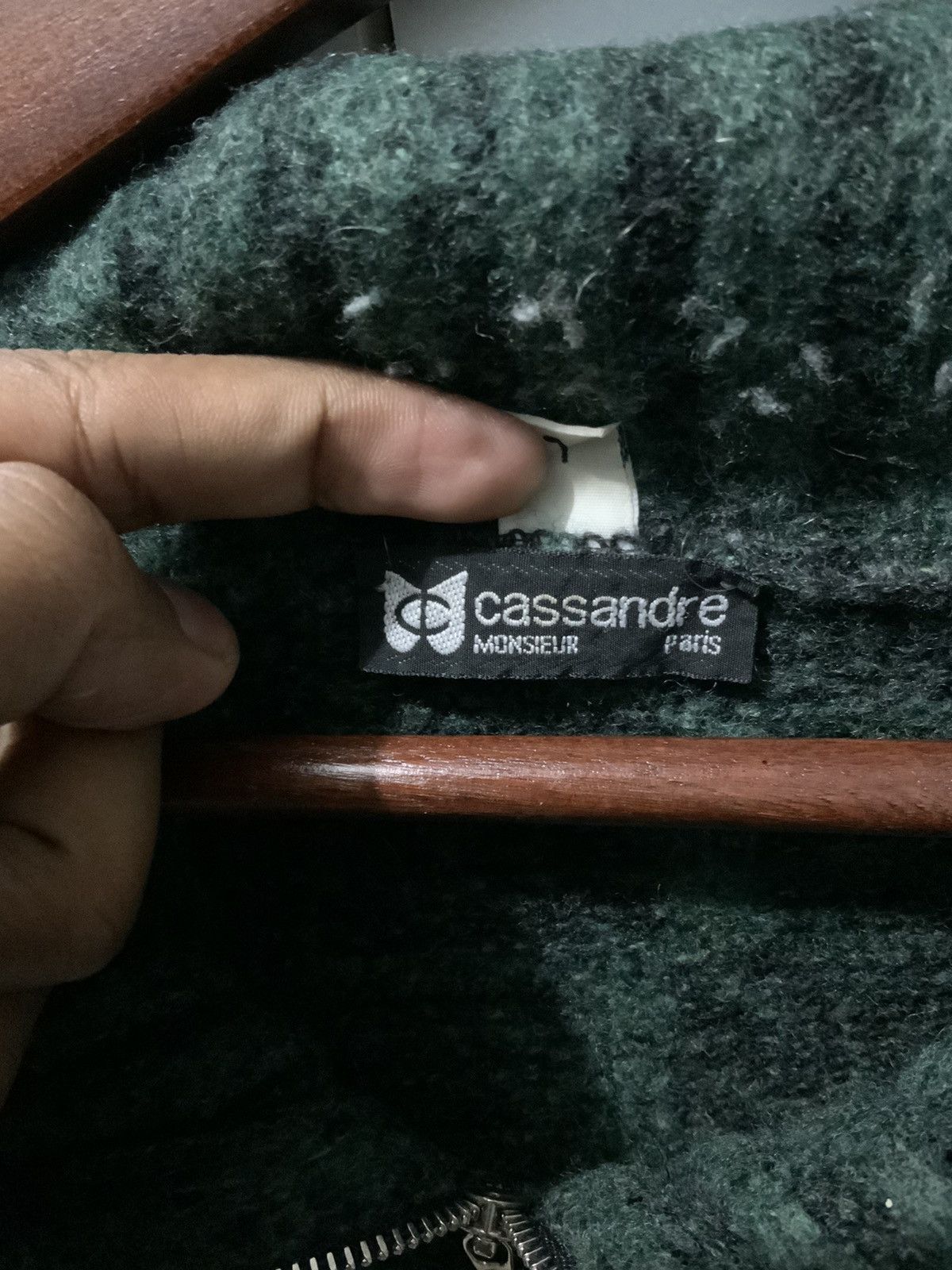 Vintage Vtg Cassandre Monsieur Italian Designer Knitwear Sweatshirt Size US L / EU 52-54 / 3 - 10 Thumbnail