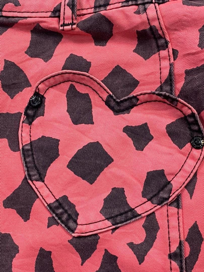 If Six Was Nine × Japanese Brand × Le Grande Bleu (L.G.B.) RNA LEOPARD PRINT SKIRT BLACK PINK HARAJUKU STYLE (W28-32) Size 28" / US 6 / IT 42 - 4 Thumbnail