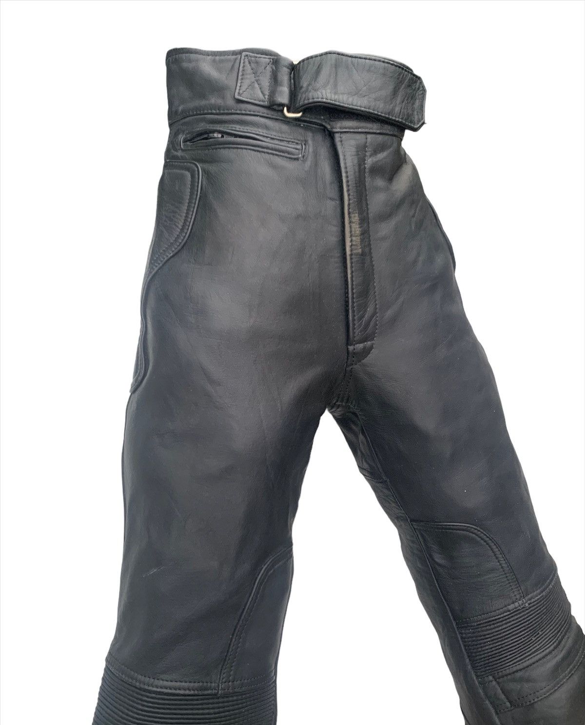 Fox Racing TOBEL LEATHER PANTS MOTORCYCLE RACING VINTAGE Size US 28 / EU 44 - 2 Thumbnail