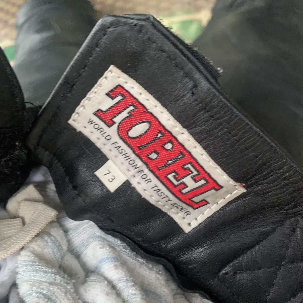 Fox Racing TOBEL LEATHER PANTS MOTORCYCLE RACING VINTAGE Size US 28 / EU 44 - 15 Thumbnail