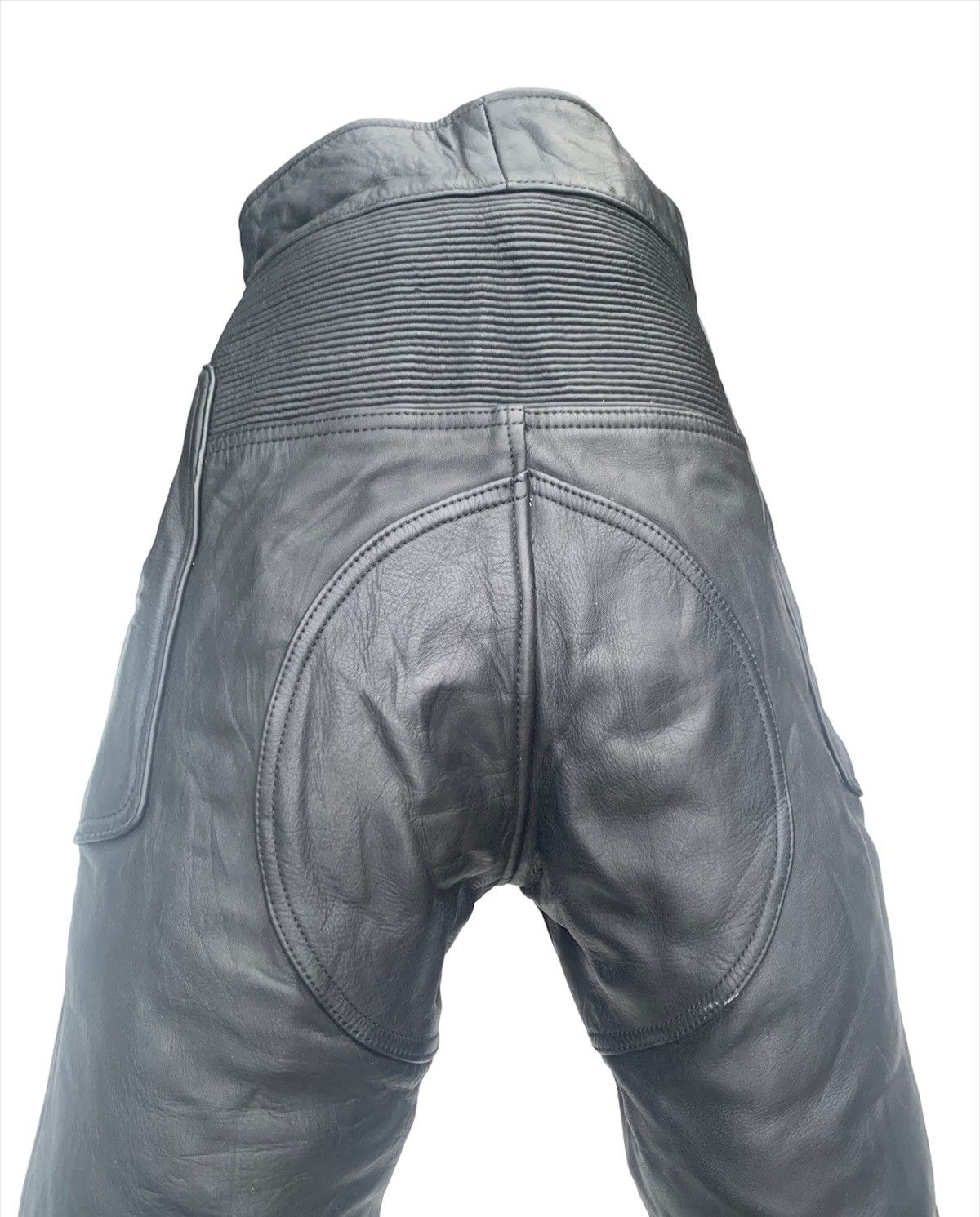 Fox Racing TOBEL LEATHER PANTS MOTORCYCLE RACING VINTAGE Size US 28 / EU 44 - 11 Thumbnail