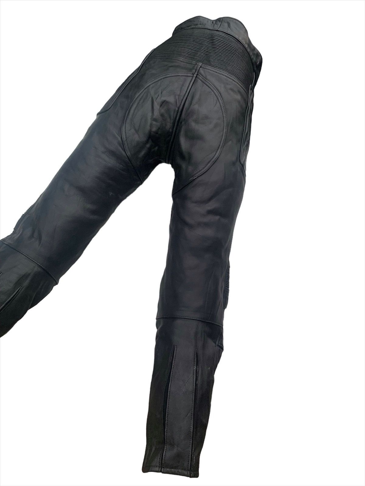 Fox Racing TOBEL LEATHER PANTS MOTORCYCLE RACING VINTAGE Size US 28 / EU 44 - 10 Thumbnail