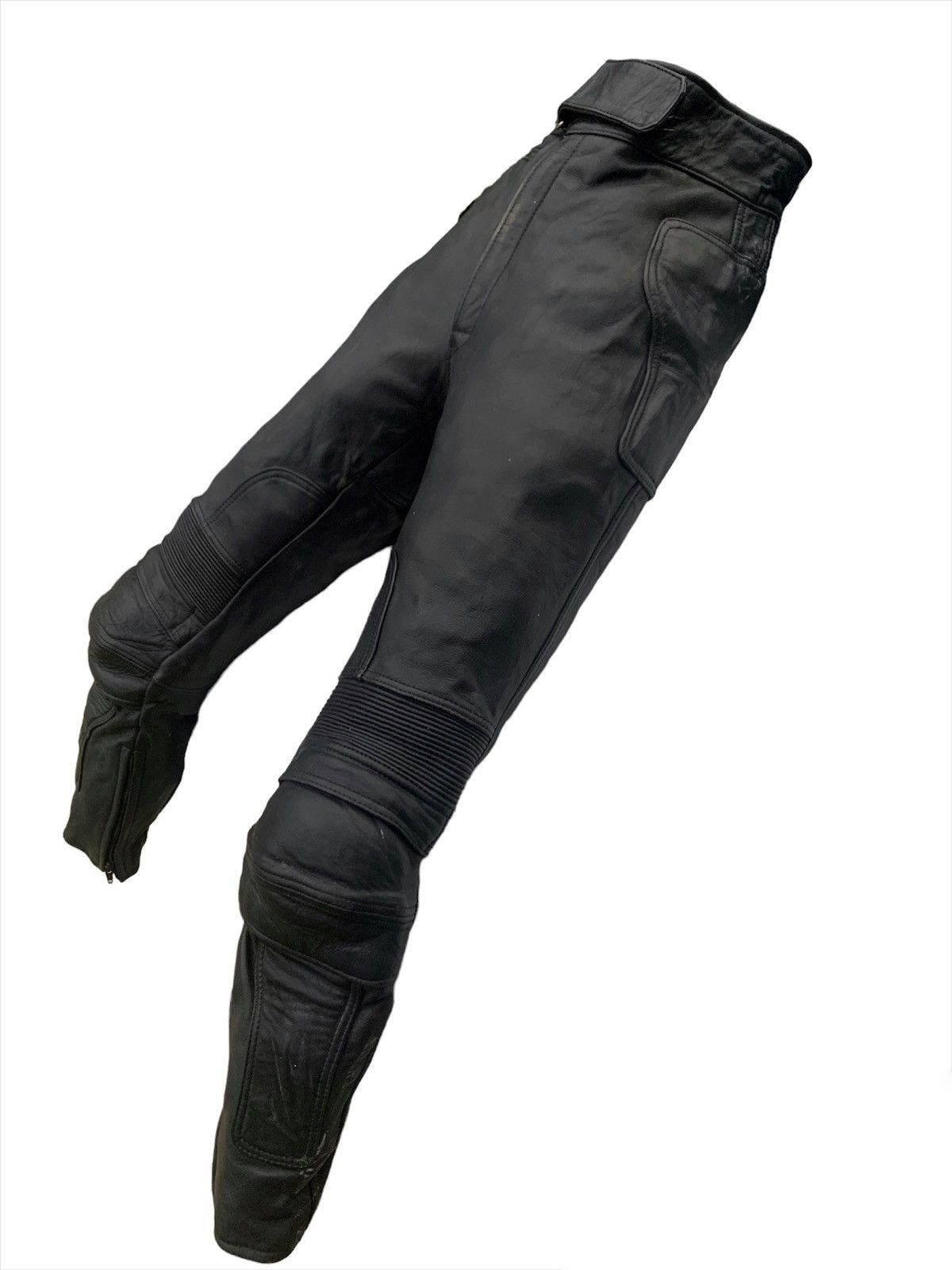 Fox Racing TOBEL LEATHER PANTS MOTORCYCLE RACING VINTAGE Size US 28 / EU 44 - 5 Thumbnail