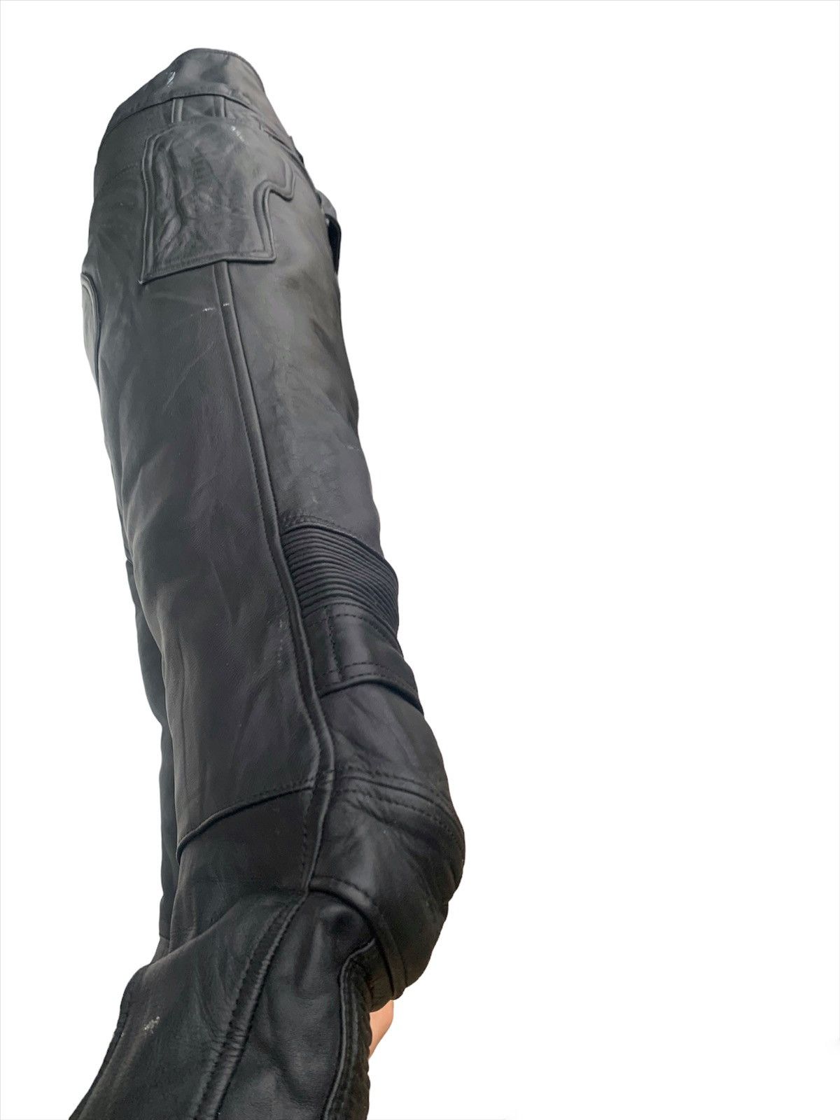 Fox Racing TOBEL LEATHER PANTS MOTORCYCLE RACING VINTAGE Size US 28 / EU 44 - 7 Thumbnail