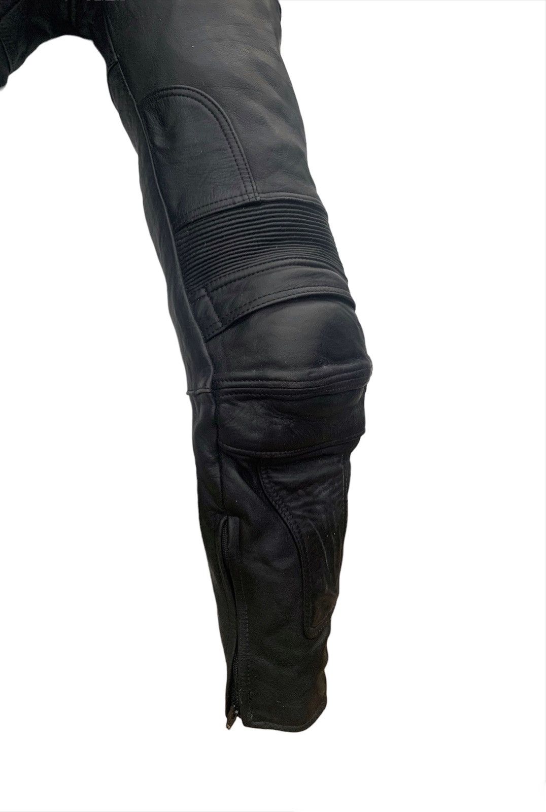 Fox Racing TOBEL LEATHER PANTS MOTORCYCLE RACING VINTAGE Size US 28 / EU 44 - 4 Thumbnail