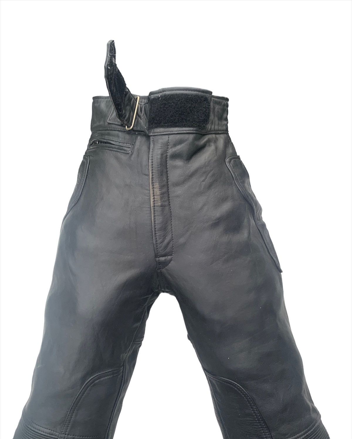 Fox Racing TOBEL LEATHER PANTS MOTORCYCLE RACING VINTAGE Size US 28 / EU 44 - 6 Thumbnail