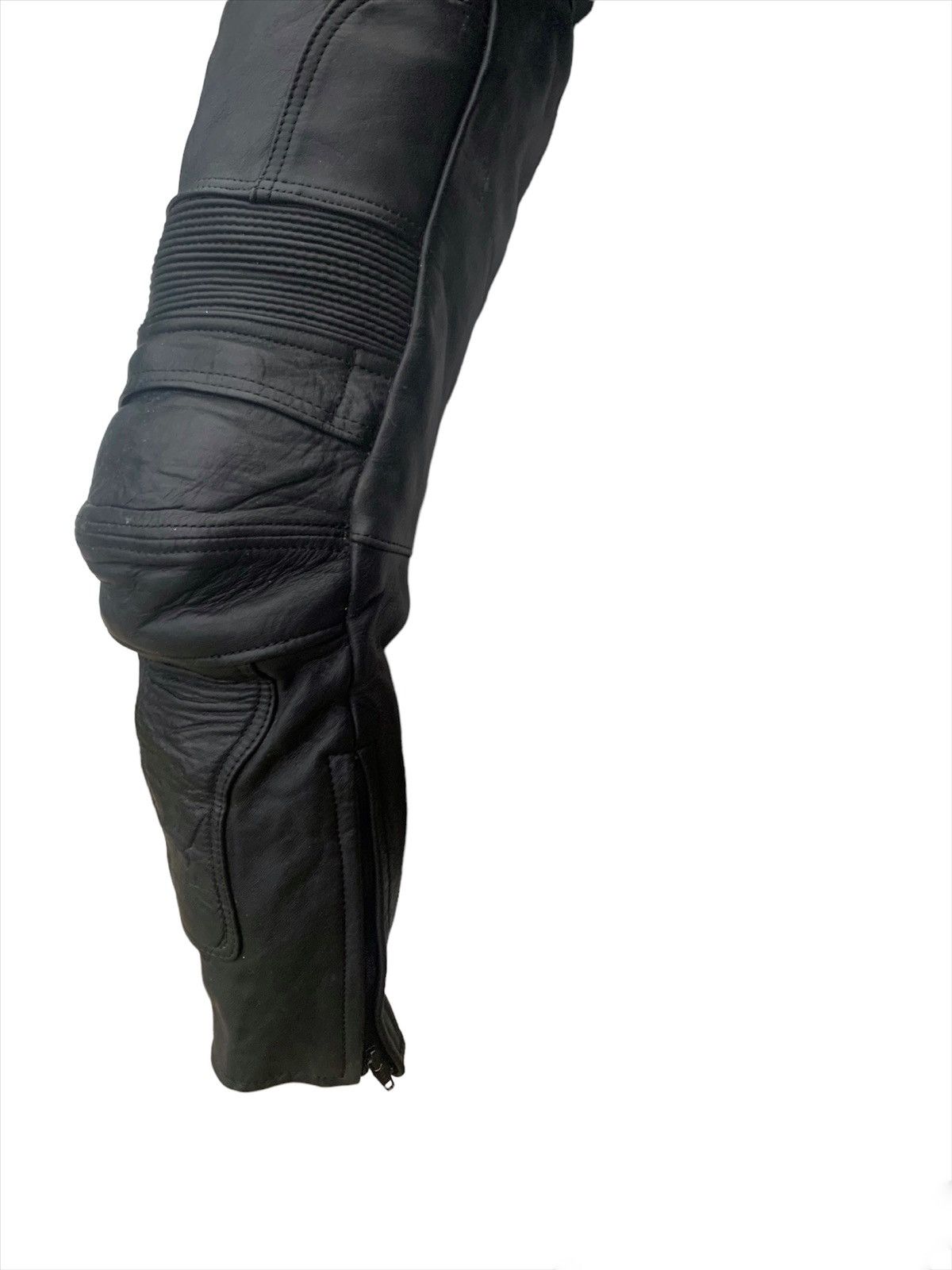 Fox Racing TOBEL LEATHER PANTS MOTORCYCLE RACING VINTAGE Size US 28 / EU 44 - 3 Thumbnail