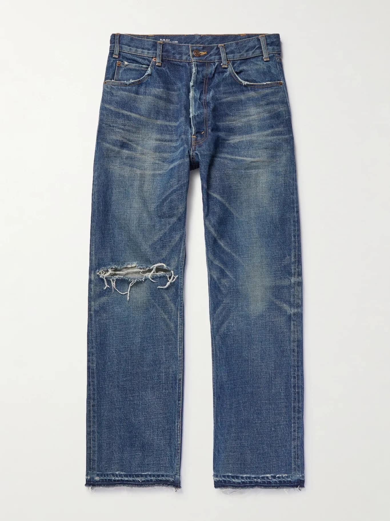 Louis Vuitton Baggy Denim Pants Indigo Men's - SS22 - US