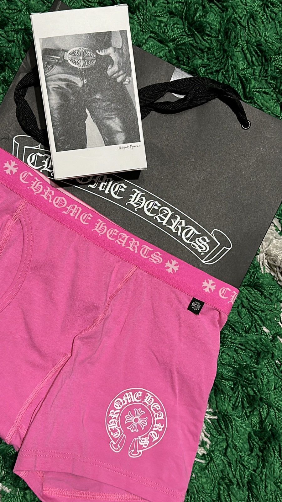 Chrome Hearts Chrome Hearts Made In Japan Pink Boxer Briefs