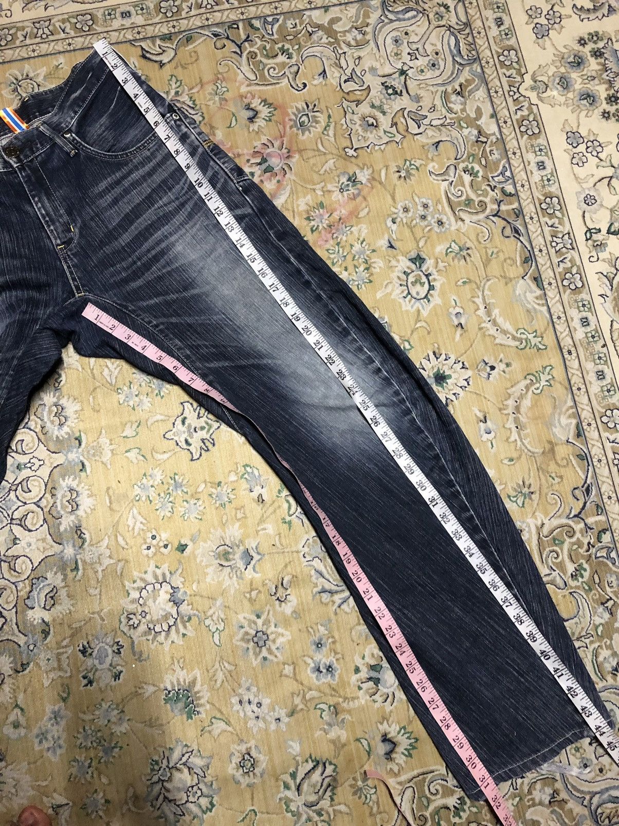 Edwin TWIST⚡️EDWIN XV BUCKLE BACK CURVED DENIM Size US 32 / EU 48 - 8 Thumbnail