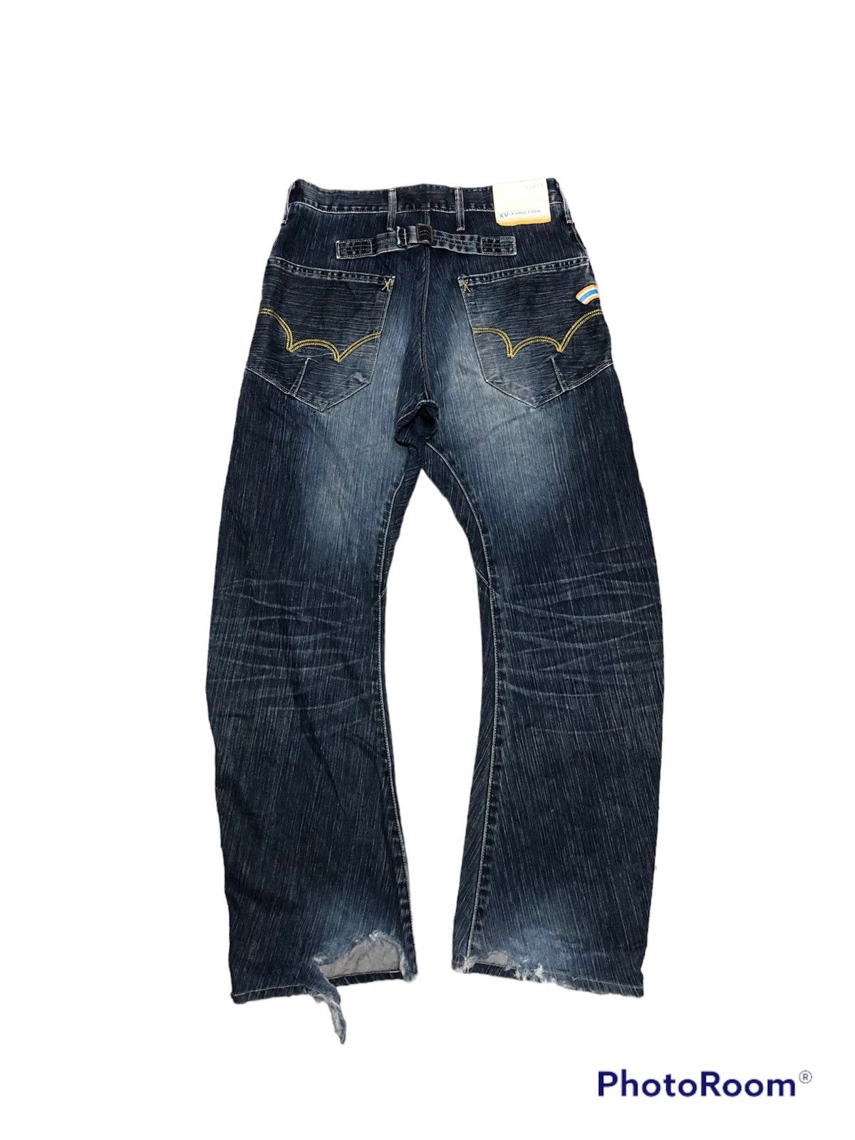 Edwin TWIST⚡️EDWIN XV BUCKLE BACK CURVED DENIM Size US 32 / EU 48 - 2 Thumbnail
