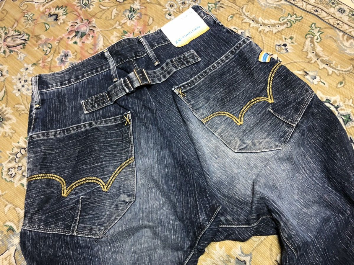 Edwin TWIST⚡️EDWIN XV BUCKLE BACK CURVED DENIM Size US 32 / EU 48 - 5 Thumbnail