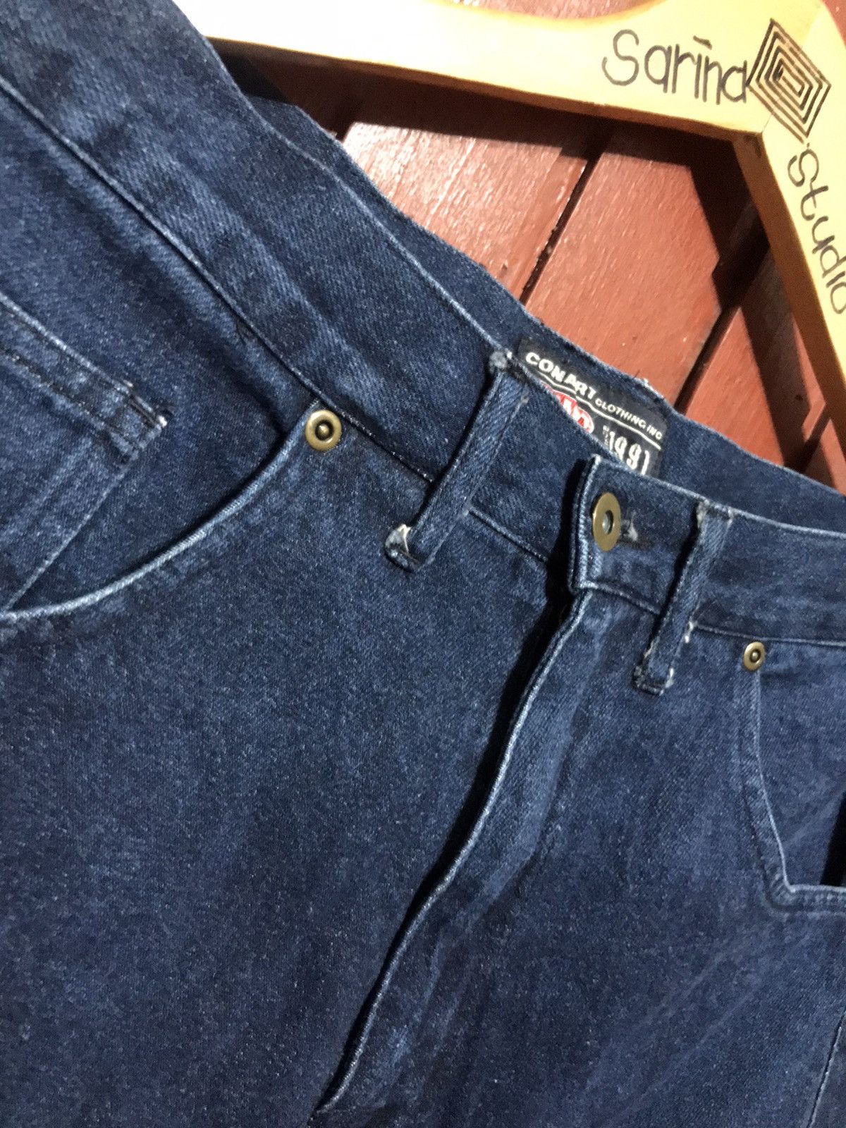 Vintage Conart Clothing Inc 1991 Jeans Denim Size US 33 - 6 Thumbnail