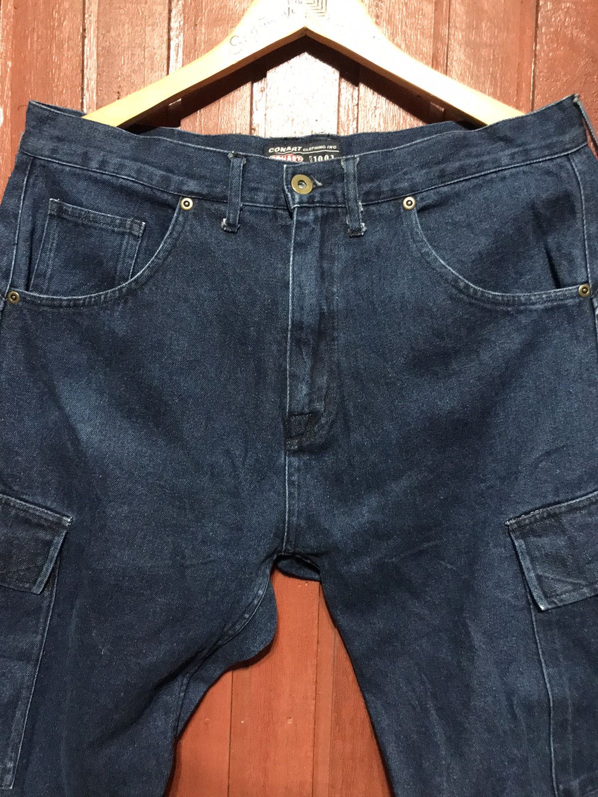 Vintage Conart Clothing Inc 1991 Jeans Denim Size US 33 - 5 Thumbnail