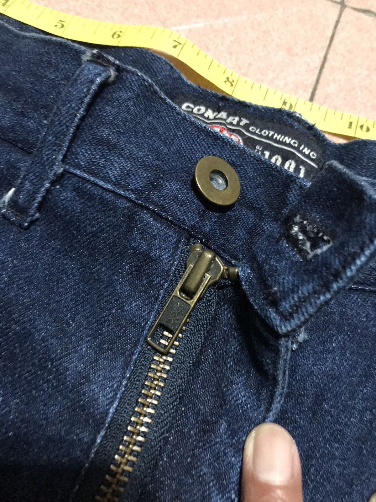 Vintage Conart Clothing Inc 1991 Jeans Denim Size US 33 - 12 Thumbnail
