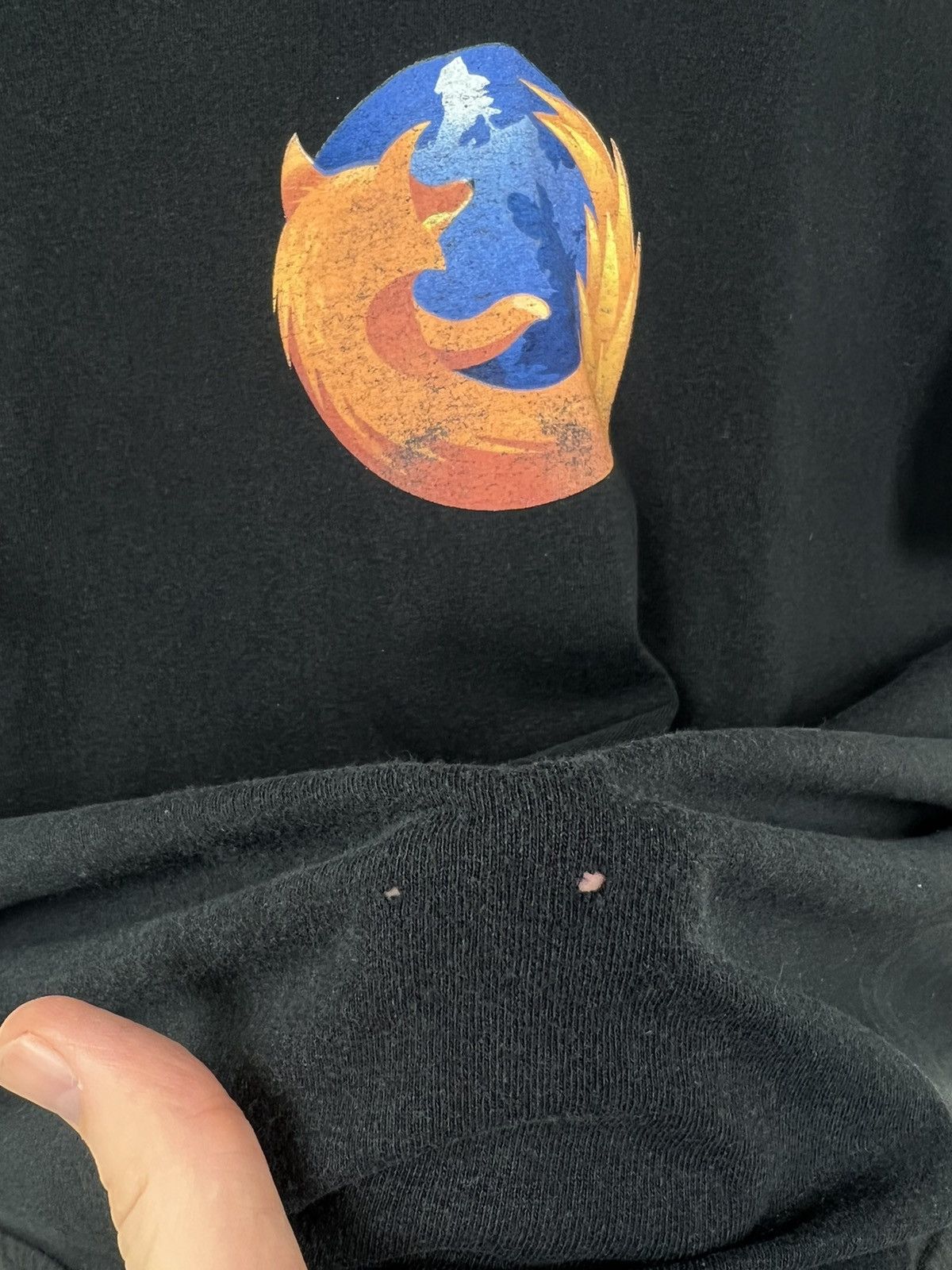 Apple × Microsoft × Vintage Vintage Mozilla Firefox Microsoft 2000s Apple Shirt Size US L / EU 52-54 / 3 - 4 Thumbnail