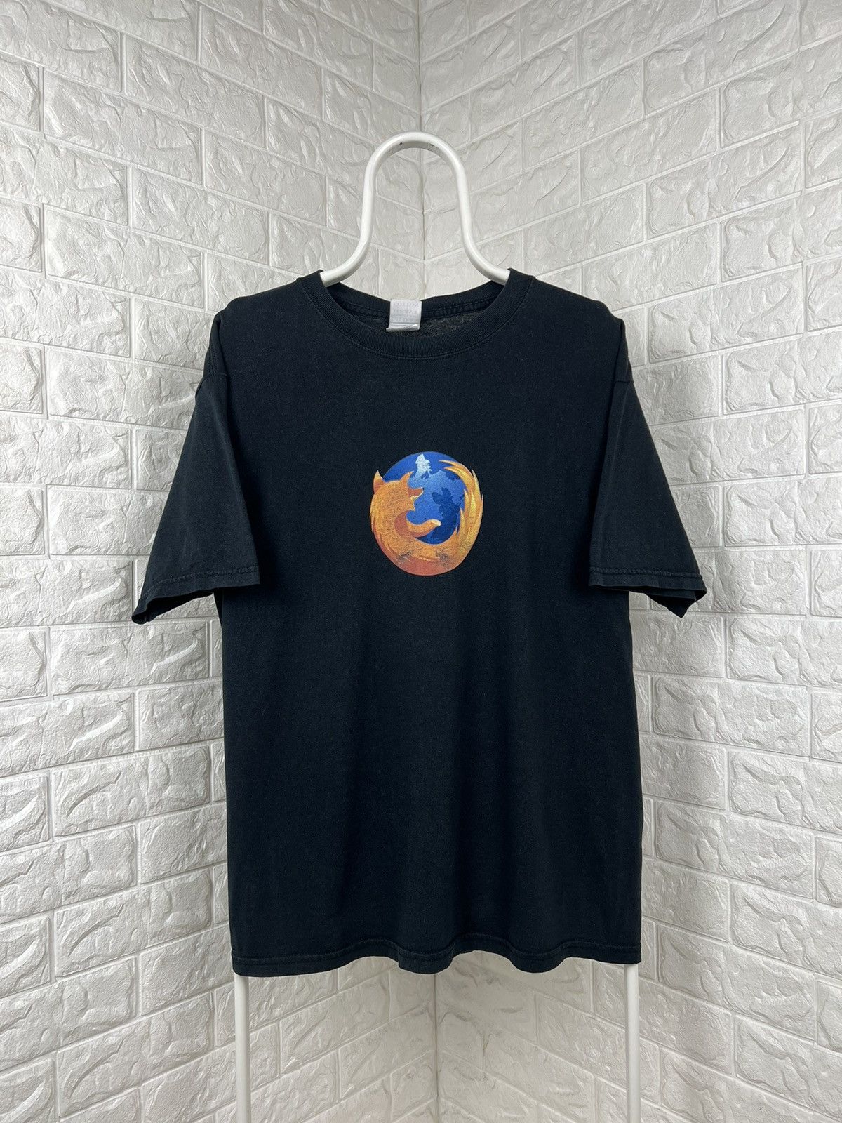 Apple × Microsoft × Vintage Vintage Mozilla Firefox Microsoft 2000s Apple Shirt Size US L / EU 52-54 / 3 - 1 Thumbnail