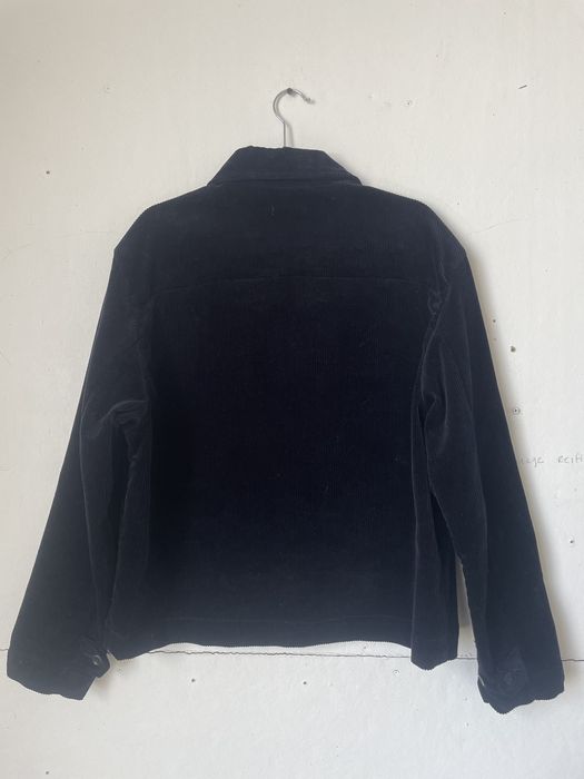 Evan Kinori Navy Corduroy Zip Jacket AW20 | Grailed