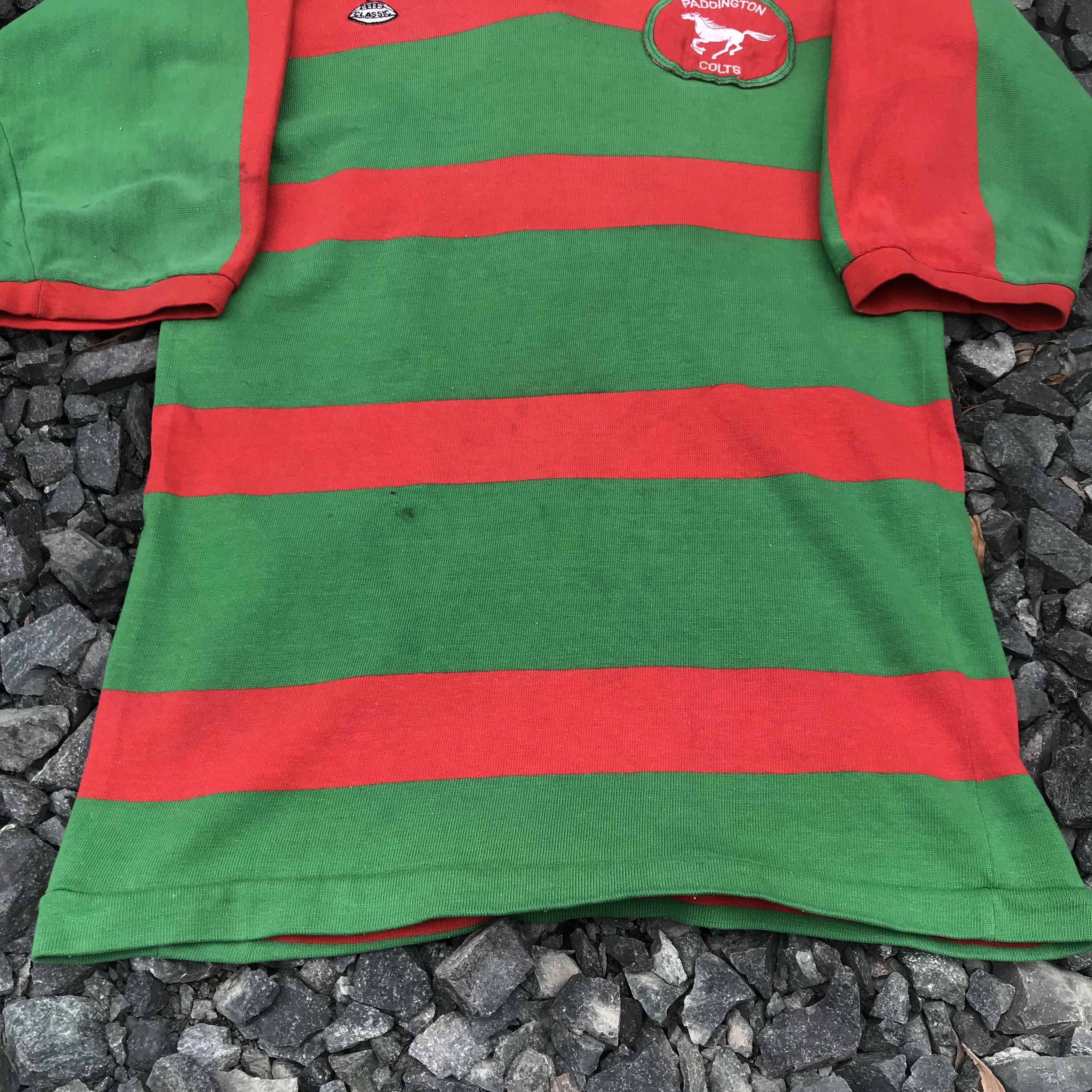 Vintage RARE VTG Rugby Australia Paddington Colts matchworn rare Size US M / EU 48-50 / 2 - 2 Thumbnail