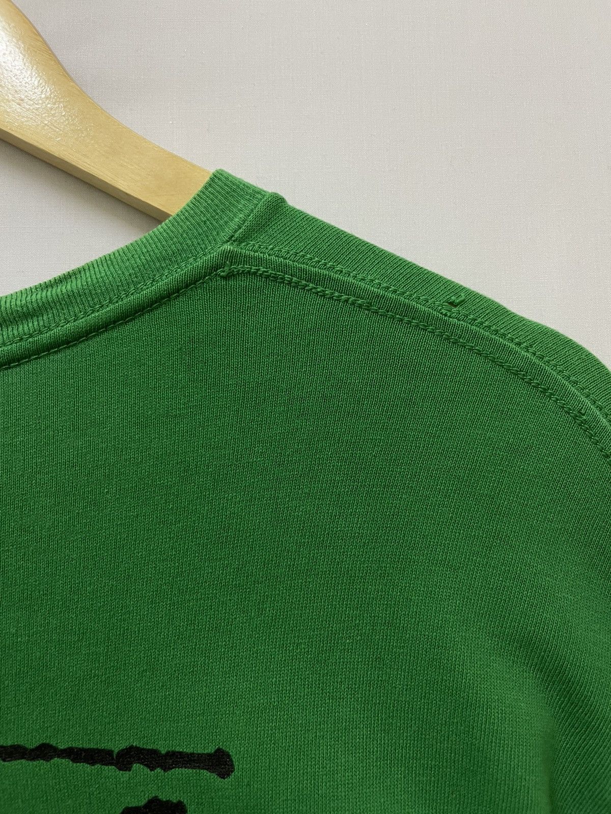 Japanese Brand × Stussy Stussy International Big Logo T-shirt Green Size US L / EU 52-54 / 3 - 7 Thumbnail