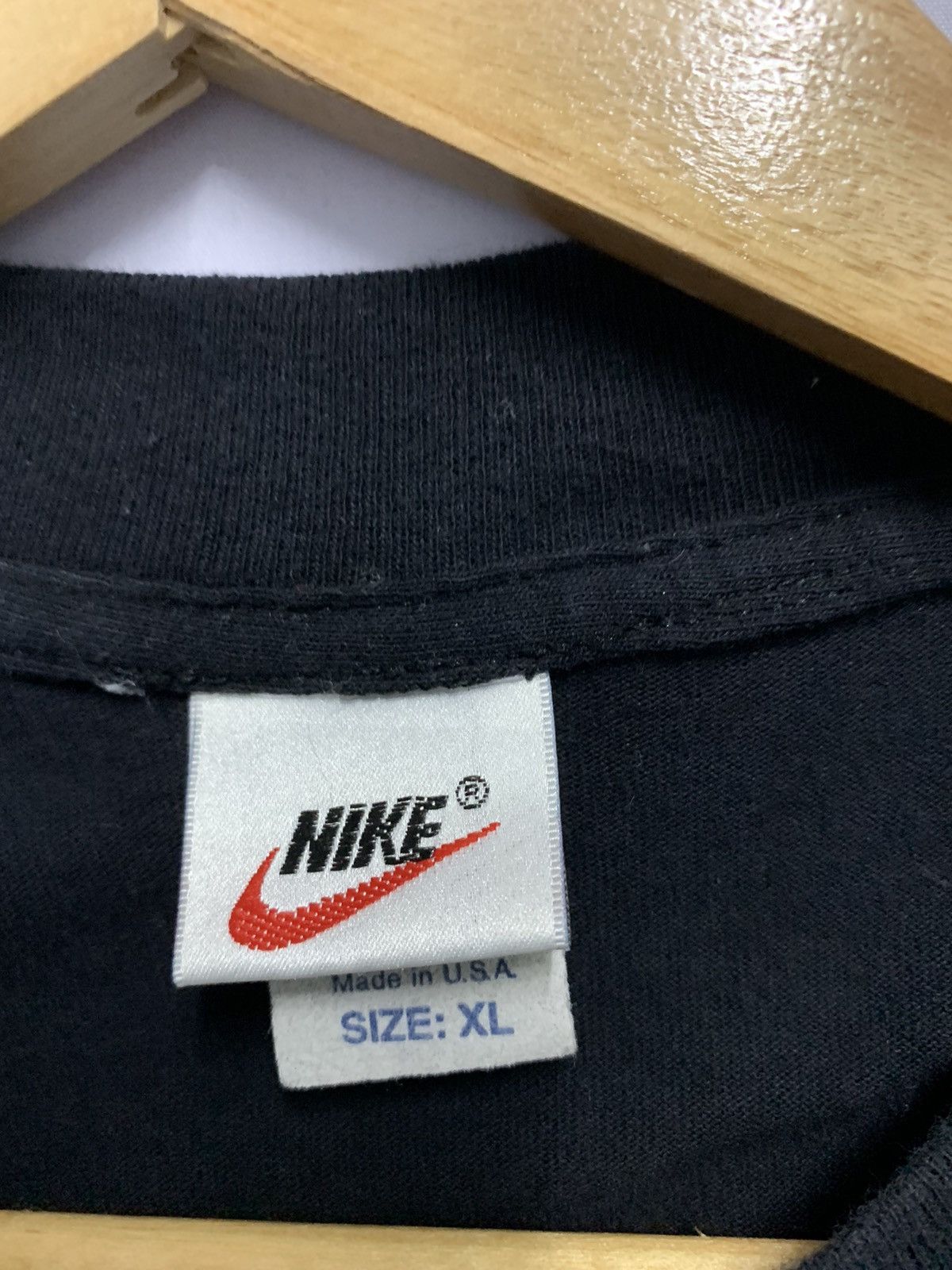 Nike × Vintage Vintage Nike USA Big Logo Centre T-shirt Black Extra Large Size US XL / EU 56 / 4 - 5 Thumbnail