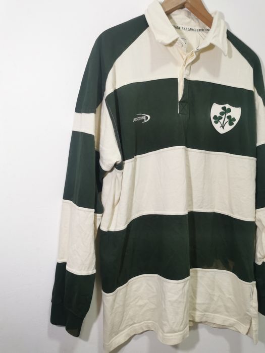 Maillot De Rugby Vintage Irlande Lansdowne - Taille 2XL, Coton, Occasion En Bon état, équipe Nationale