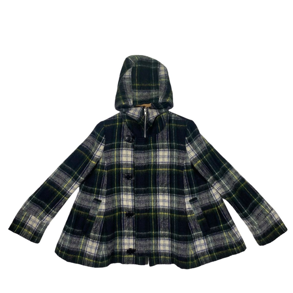 Vintage Issey Miyake SunaoKuwahara Wool Jacket Zipper/Button