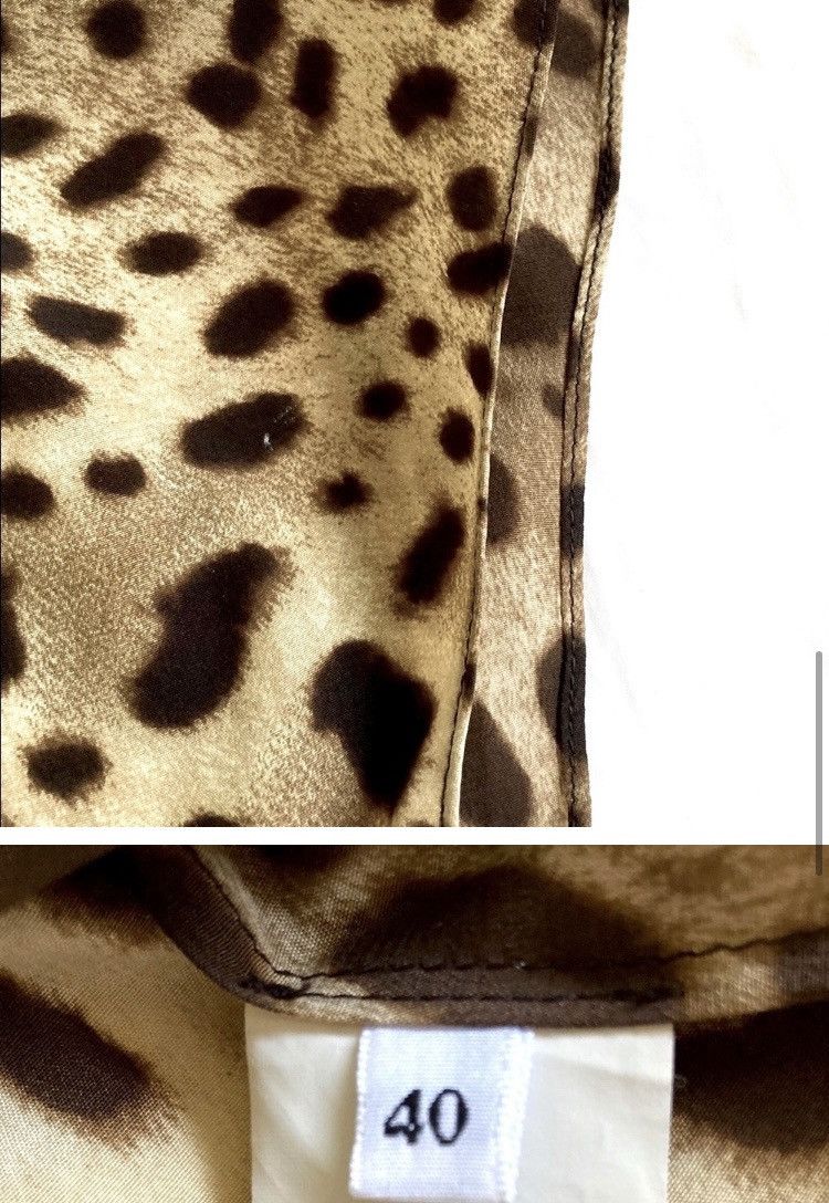 Dolce & Gabbana Dolce Gabbana Classic Leopard Blouse T-shirt size 40 Size S / US 4 / IT 40 - 6 Thumbnail