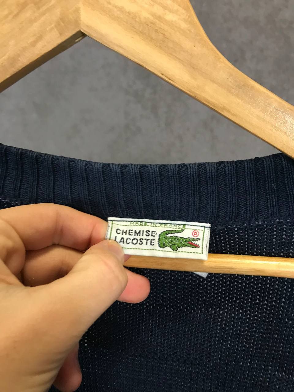 Lacoste Lacoste Chemise vintage cardigan Size US L / EU 52-54 / 3 - 4 Thumbnail