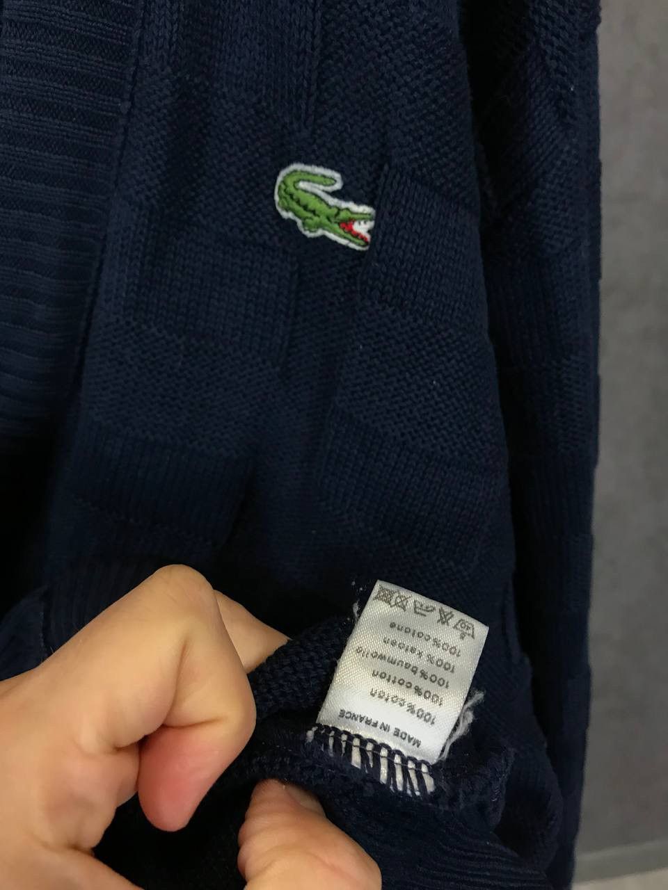 Lacoste Lacoste Chemise vintage cardigan Size US L / EU 52-54 / 3 - 6 Thumbnail